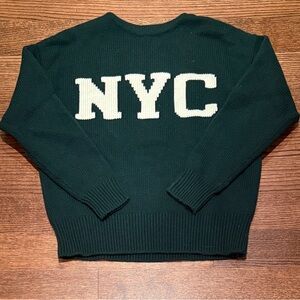 Ralph Lauren Dark Green NYC Sweater